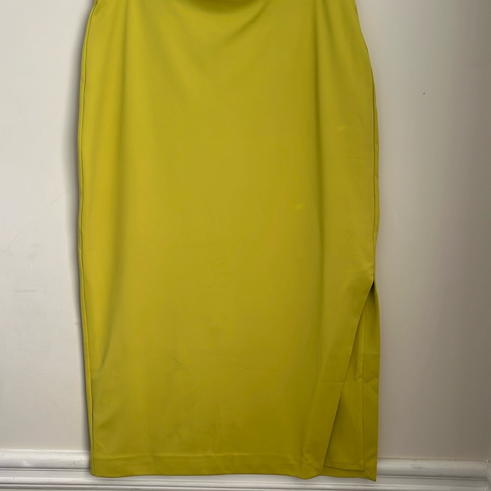 Women’s Express Lime Green Long Shirt.